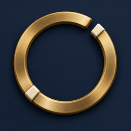 Cenvale open brass tuning ring icon