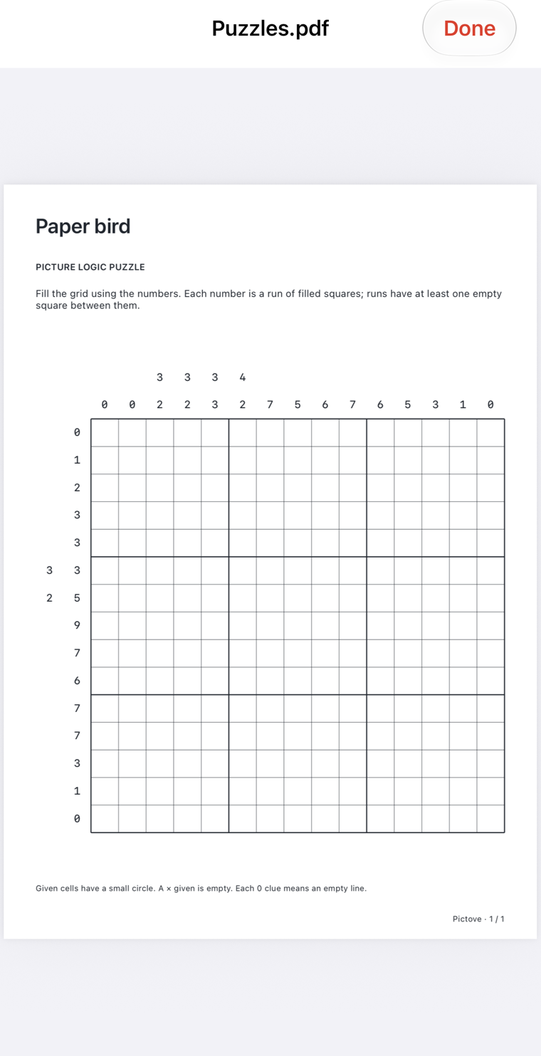 Actual generated puzzle PDF