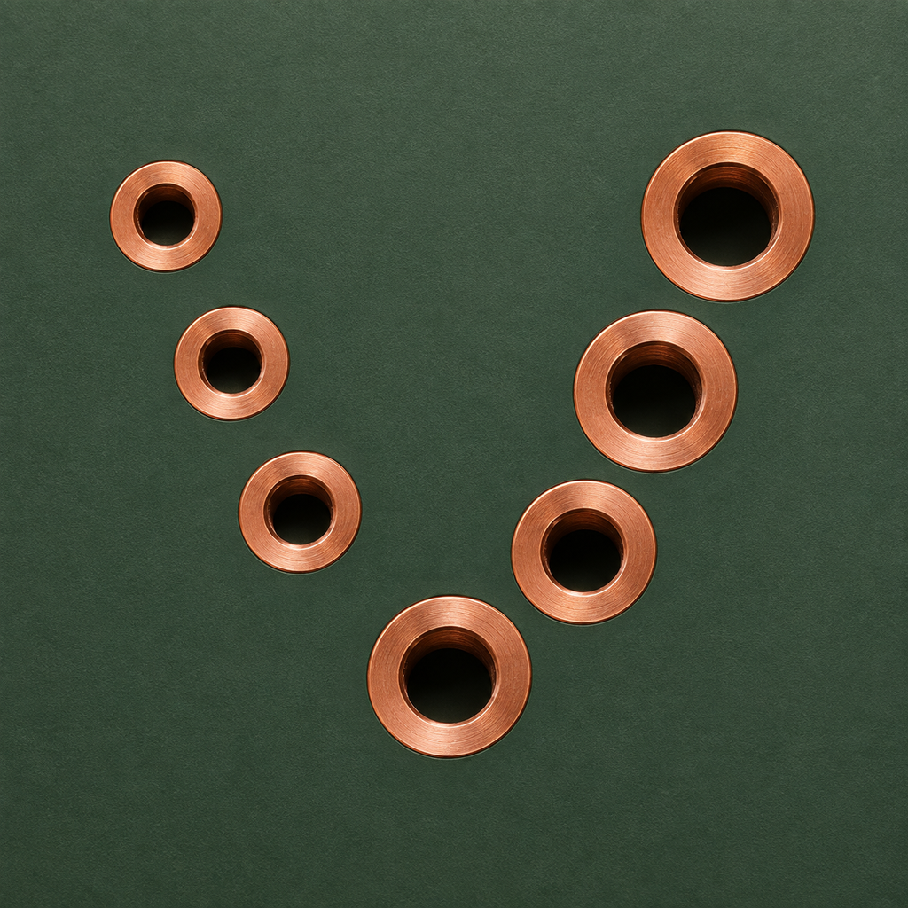 Viaquill copper drill-ring icon
