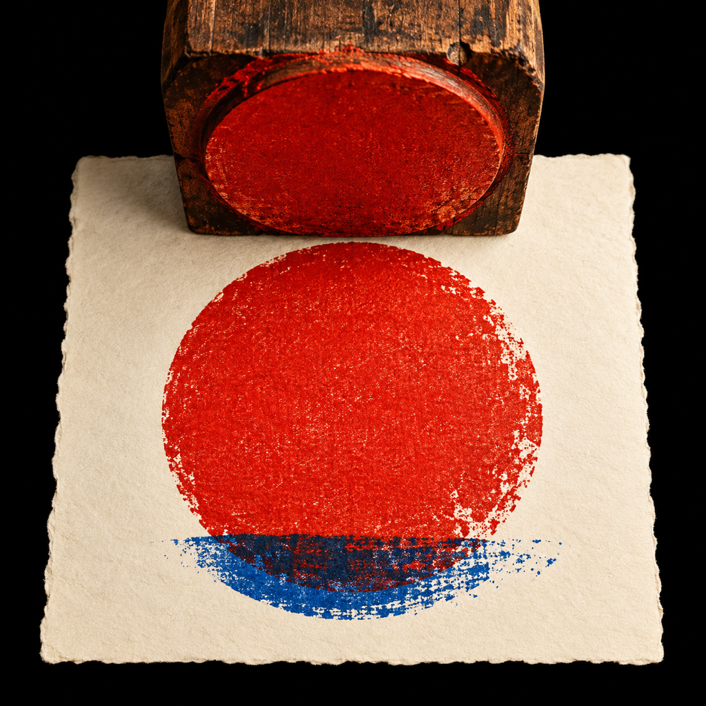 Inksetter carved stamp icon