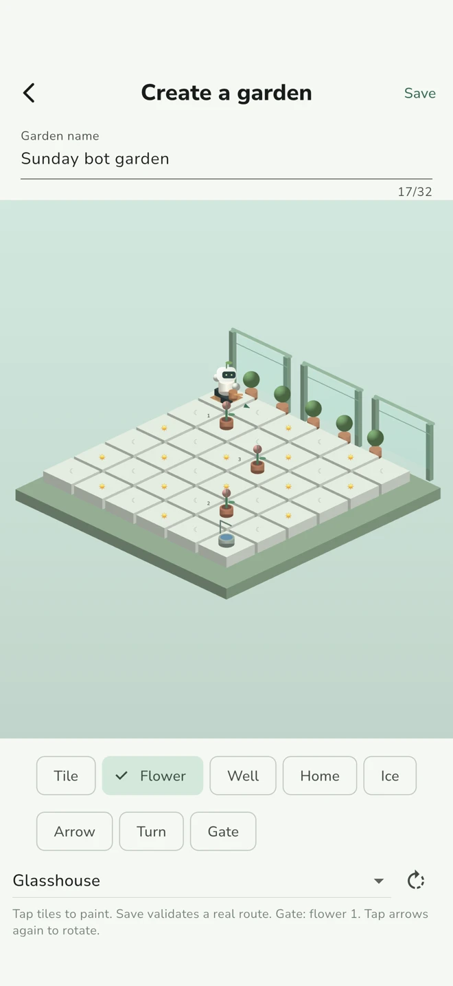 Actual Sprigmatic Grow your own puzzle screen