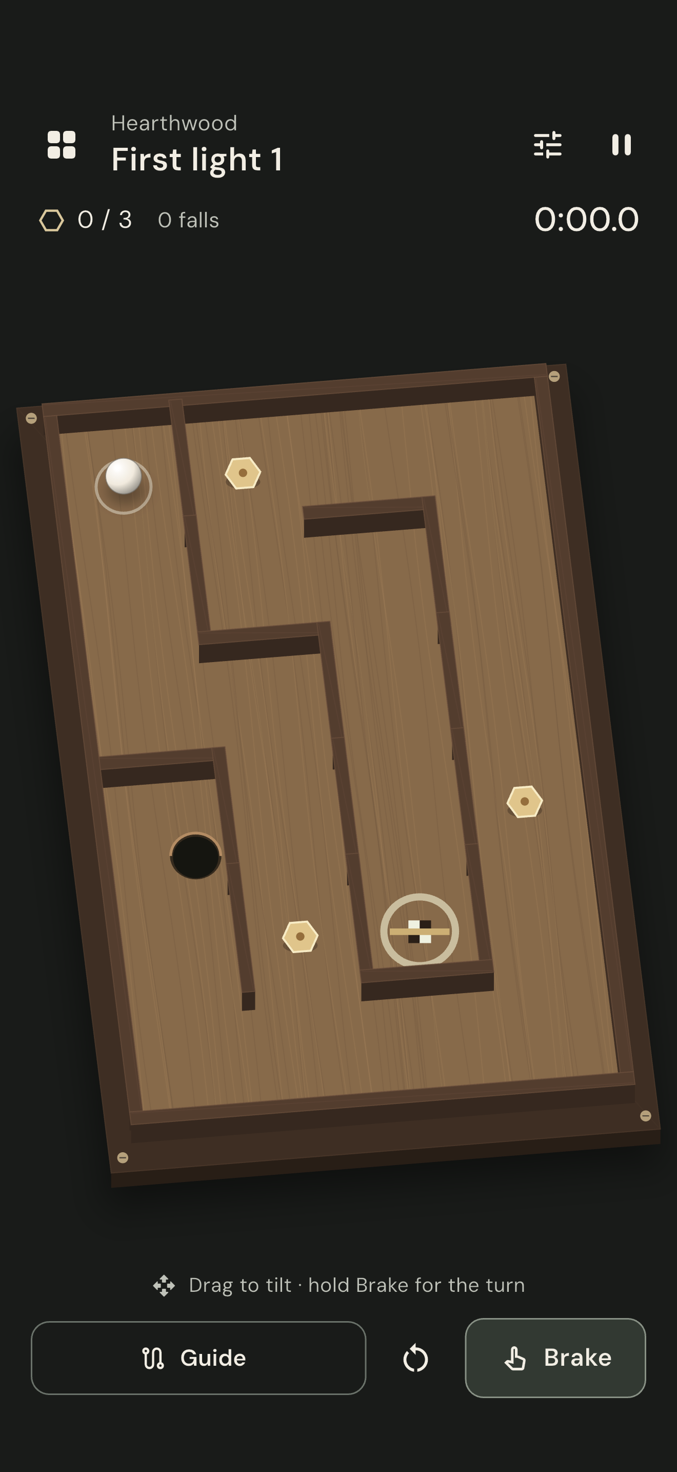 Actual native Tarnway wooden maze screen