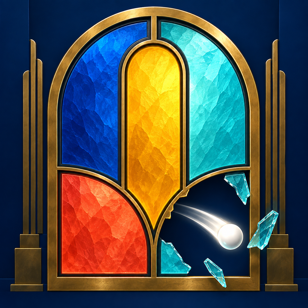 Windowfall glass arch